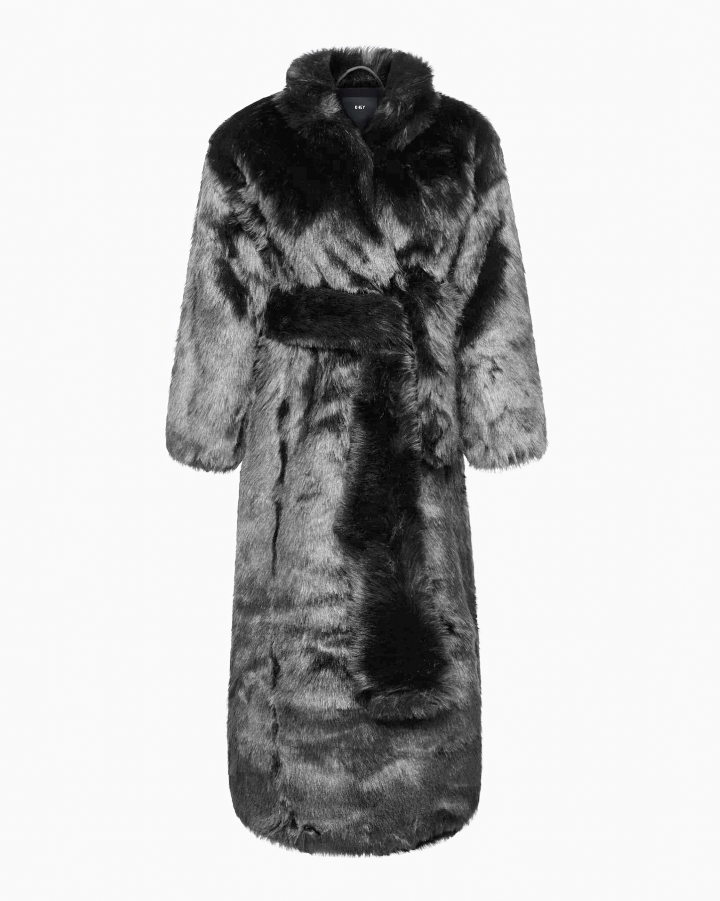 Faux fur coat