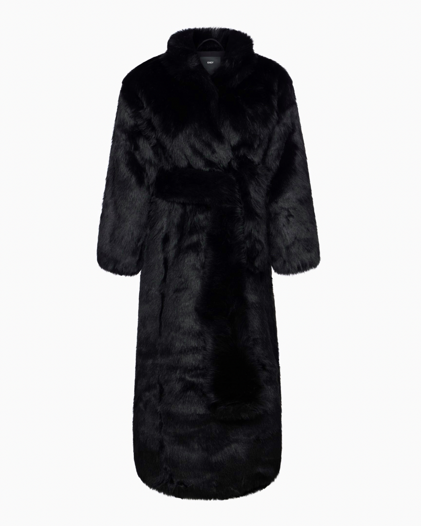 Faux fur coat