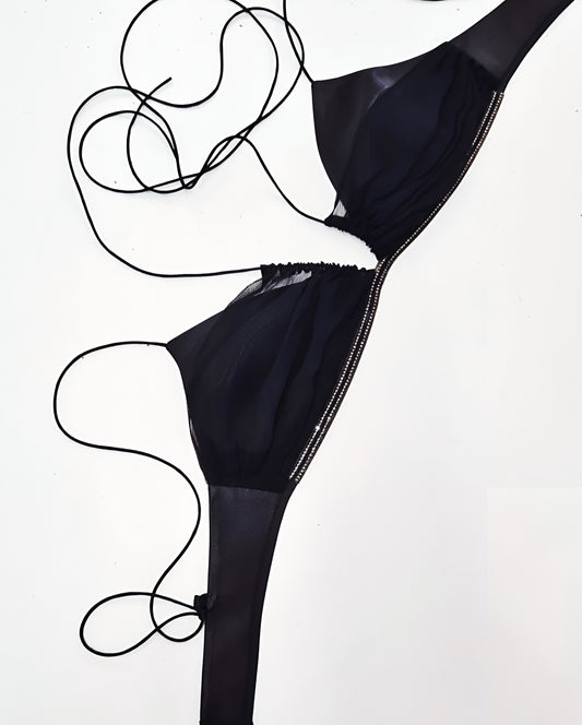black bra