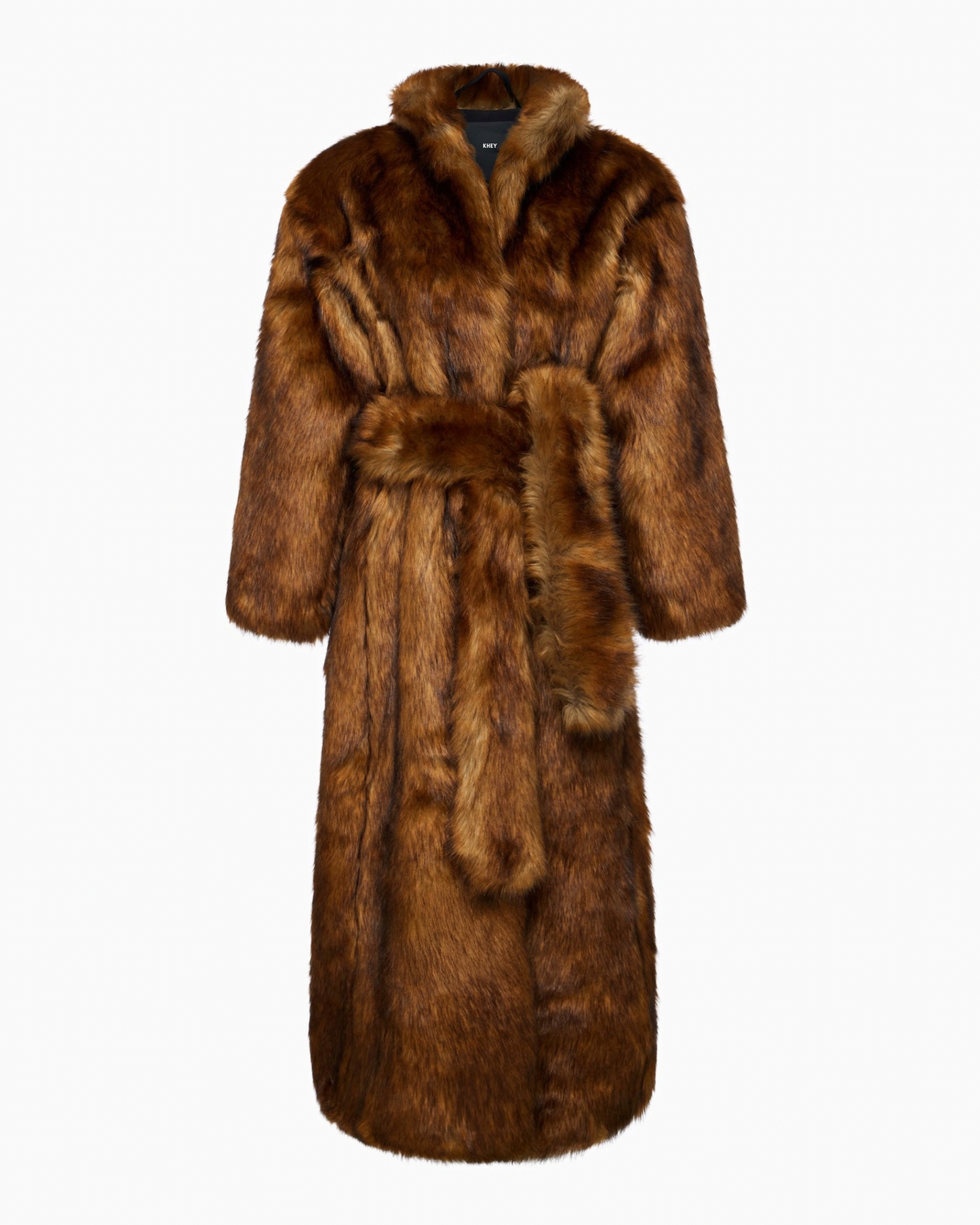 Faux fur coat